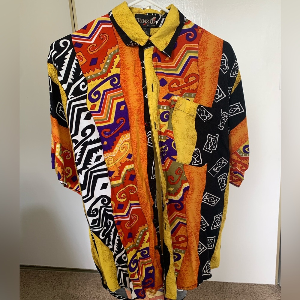 90s BUTTON UP 🧃